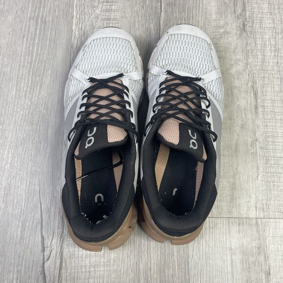 On Cloud Cloudflyer Women's Running Shoes Tan/Black/Gray White Size 11 Running A - Picture 6 of 10